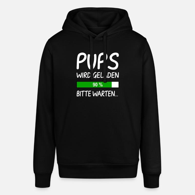 Pups Wird Geladen Bitte Warten - Stanley/Stella Unisex Hoodie SOUNDER - Schwarz