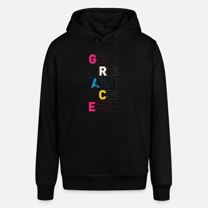 Grâce - Conception chrétienne - Grace - Sweat à capuche SOUNDER Stanley/Stella Unisexe - noir