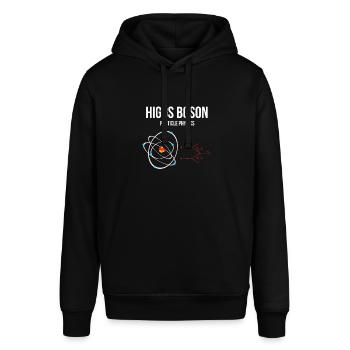 Physik - Stanley/Stella Unisex Hoodie SOUNDER - Schwarz - Vorne - Alina (178cm) & Michal (187cm)