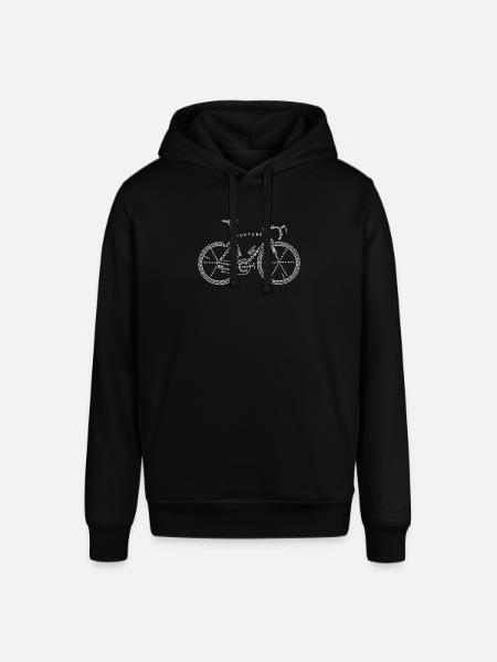 Bicyclette - Sweat à capuche SOUNDER Stanley/Stella Unisexe - noir