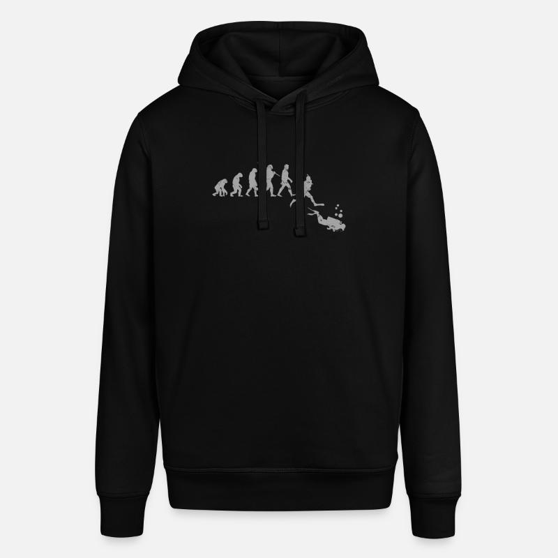 Divers evolution - Stanley/Stella SOUNDER Unisex Hoodie - black