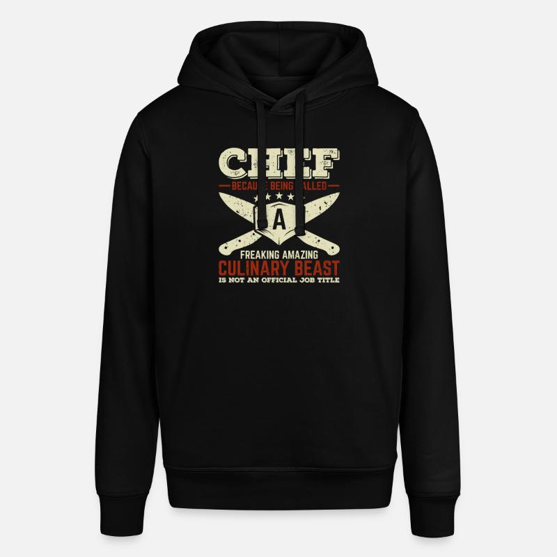 Chef Chef Chef Star Chef - Sweat à capuche SOUNDER Stanley/Stella Unisexe - noir