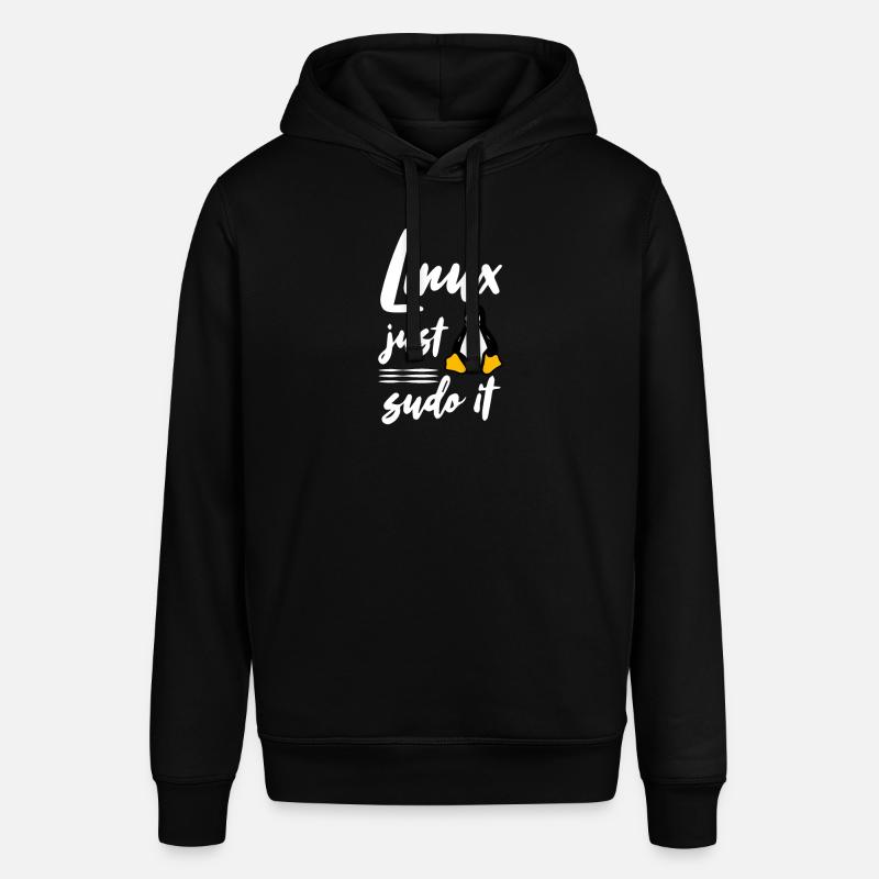 Linux sudo det bare - Stanley/Stella SOUNDER unisex hoodie - sort