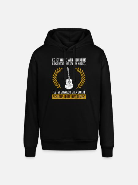 konzertgitarre - Stanley/Stella Unisex Hoodie SOUNDER - Schwarz