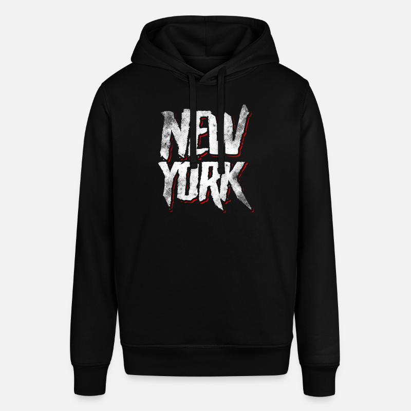 New York - Sweat à capuche SOUNDER Stanley/Stella Unisexe - noir