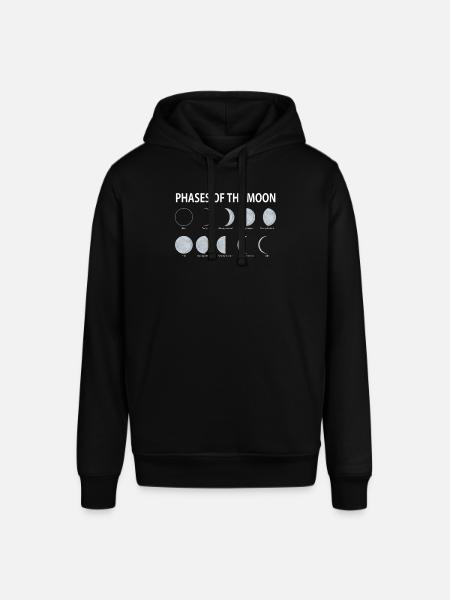 Moon - Stanley/Stella SOUNDER Unisex Hoodie - black
