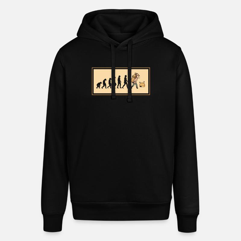 Apiculteurs Apiculture Evolution Bee Honey - Sweat à capuche SOUNDER Stanley/Stella Unisexe - noir