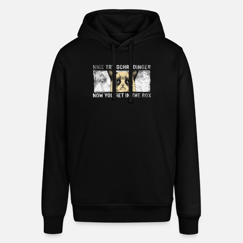 Le chat de Schrödinger - Sweat à capuche SOUNDER Stanley/Stella Unisexe - noir