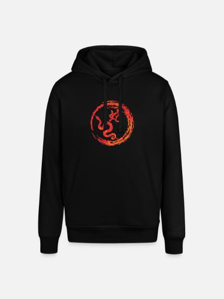 Snake chinese zodiac - Stanley/Stella SOUNDER Unisex Hoodie - black