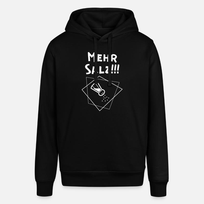 Plus de sel - Sweat à capuche SOUNDER Stanley/Stella Unisexe - noir