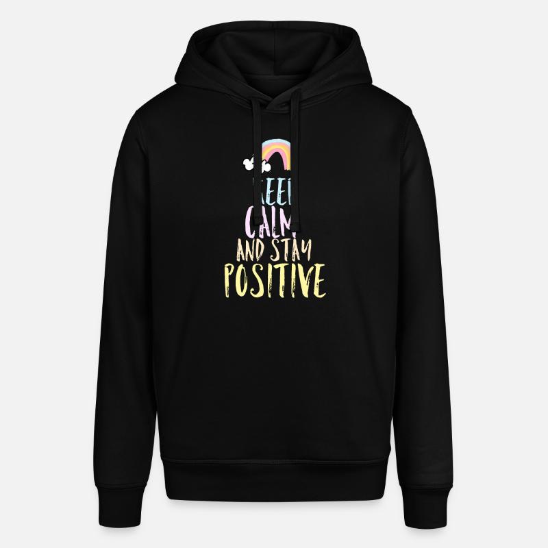 Dire positif - Sweat à capuche SOUNDER Stanley/Stella Unisexe - noir