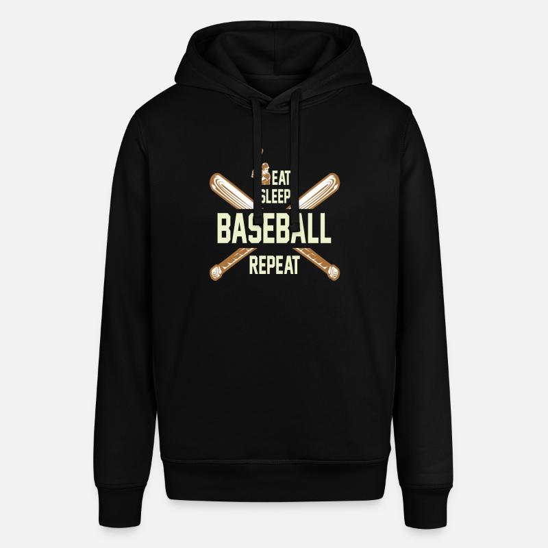 base-ball - Sweat à capuche SOUNDER Stanley/Stella Unisexe - noir