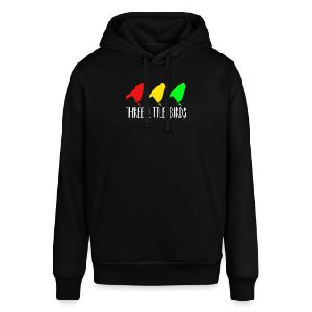 Cadeau de fan de musique reggae - Sweat à capuche SOUNDER Stanley/Stella Unisexe - noir - Devant - Alina (178cm) & Michal (187cm)