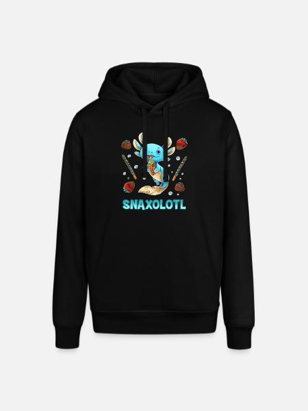 Snaxolotl axolotl - Stanley/Stella SOUNDER Unisex Hoodie - black