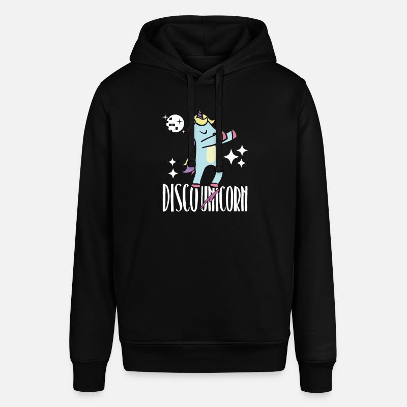 Disco Einhorn - Stanley/Stella Unisex Hoodie SOUNDER - Schwarz