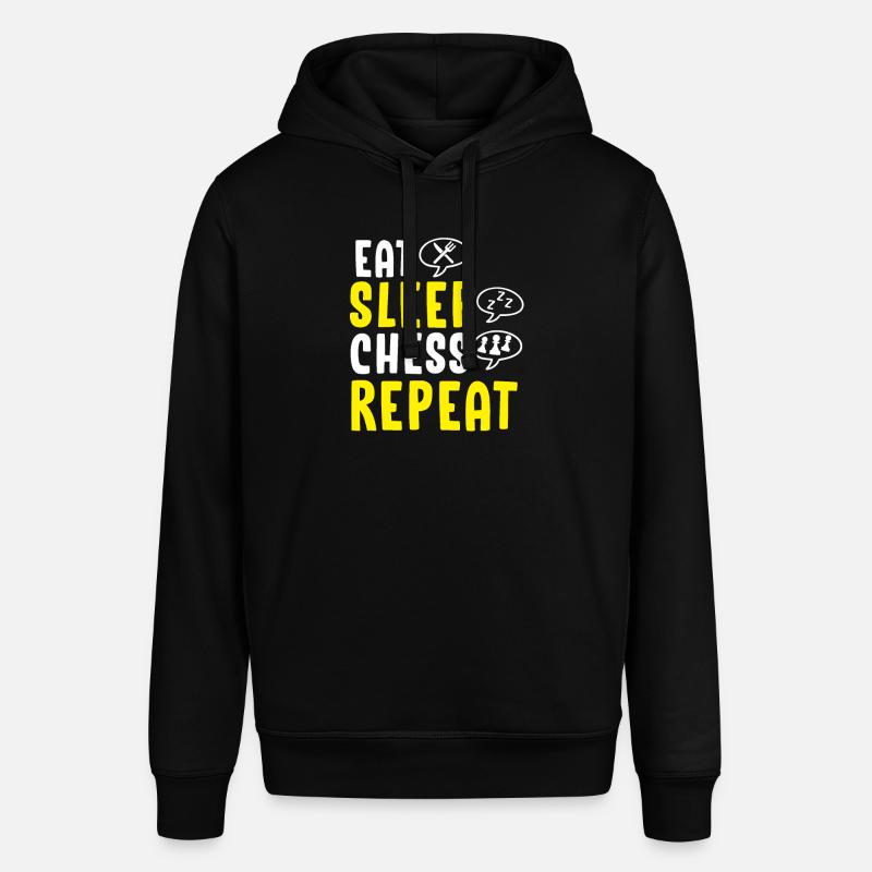 échecs - Sweat à capuche SOUNDER Stanley/Stella Unisexe - noir