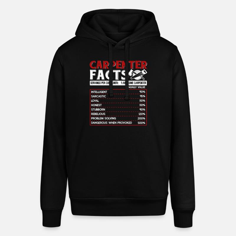 Carpenter Carpenter Faits - Sweat à capuche SOUNDER Stanley/Stella Unisexe - noir
