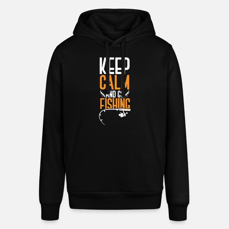 pêche pêche - Sweat à capuche SOUNDER Stanley/Stella Unisexe - noir