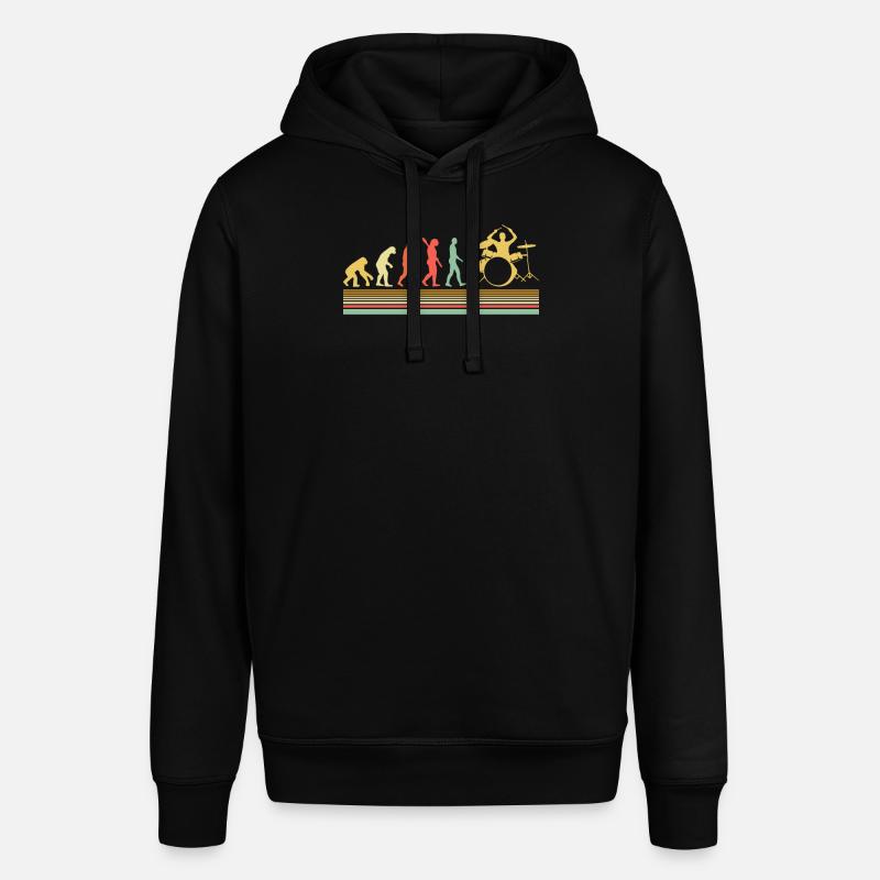 Drummer Evolution Drums Drumstick - Stanley/Stella SOUNDER Unisex Hoodie - black