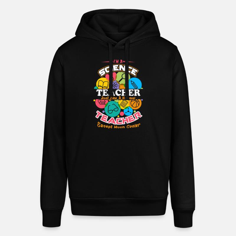 Professeur de sciences plus cool - Sweat à capuche SOUNDER Stanley/Stella Unisexe - noir