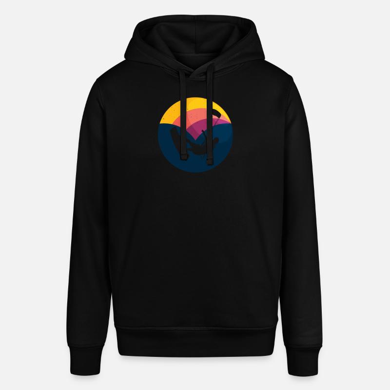 Kite Kiteboarding Kitesurfer Kiteboarding Gift - Sweat à capuche SOUNDER Stanley/Stella Unisexe - noir