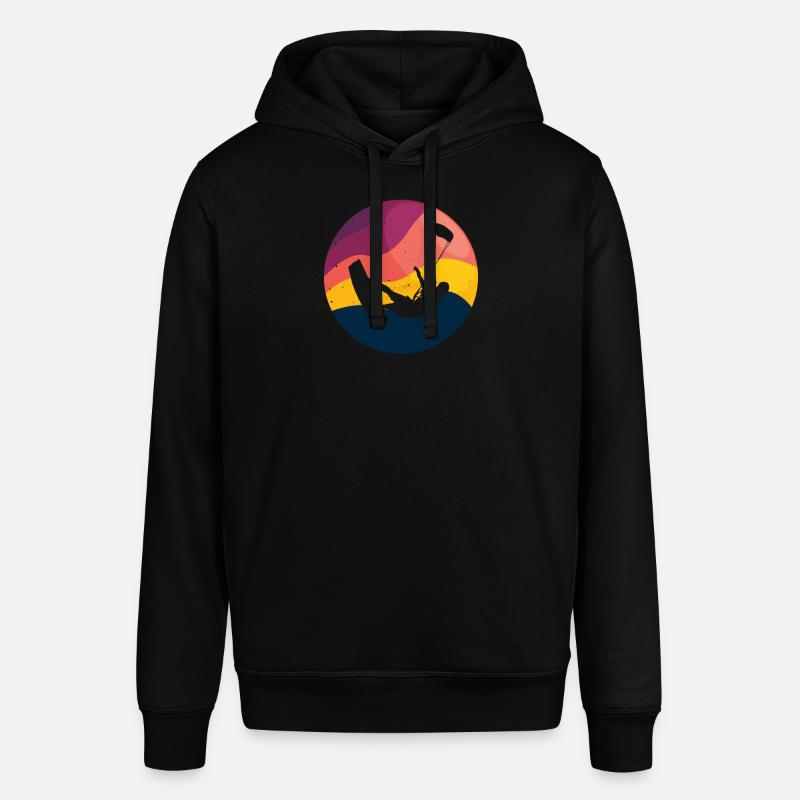 Kite Kiteboarding Kitesurfer Kiteboarding Gift - Sweat à capuche SOUNDER Stanley/Stella Unisexe - noir