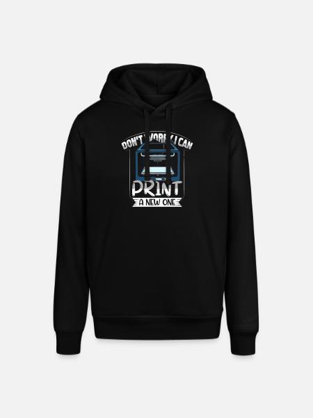 3D printer gave 3D printer maskine - Stanley/Stella SOUNDER unisex hoodie - sort