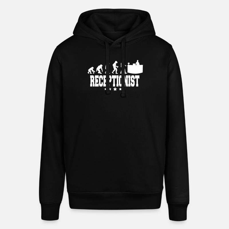 évolution de la réceptionniste - Sweat à capuche SOUNDER Stanley/Stella Unisexe - noir
