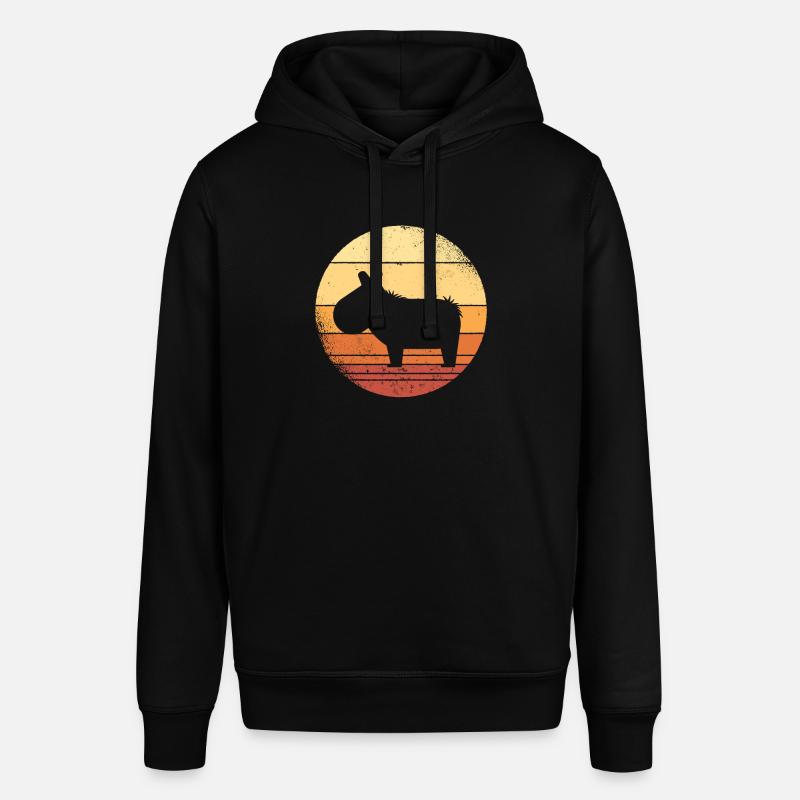 Capybara Cobaye Cobaye Graphique - Sweat à capuche SOUNDER Stanley/Stella Unisexe - noir