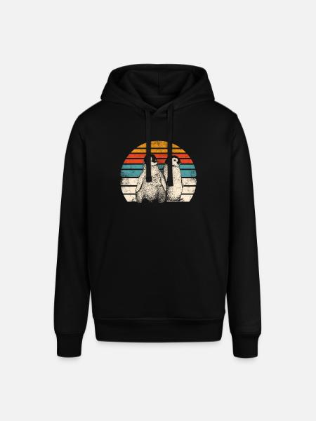 Pinguin - Stanley/Stella Unisex Hoodie SOUNDER - Schwarz