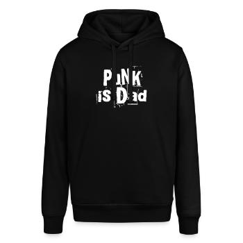 Punk Is Dad - Coolster Vater - Stanley/Stella Unisex Hoodie SOUNDER - Schwarz - Vorne - Alina (178cm) & Michal (187cm)
