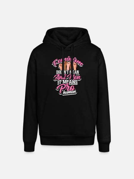 Feminist - Stanley/Stella SOUNDER Unisex Hoodie - black