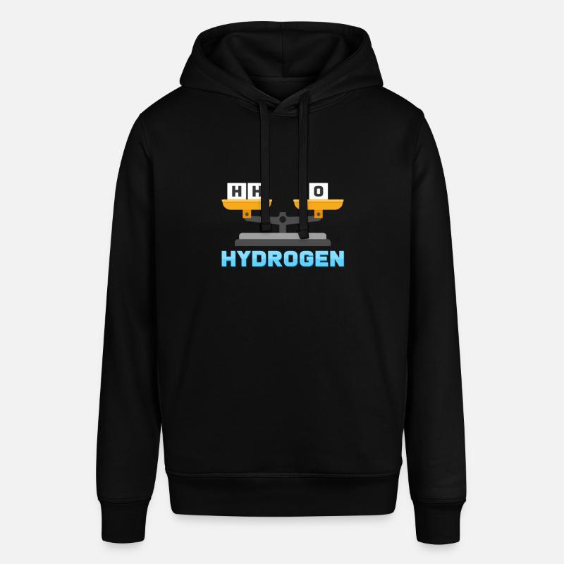 Eau hydrogène oxygène - Sweat à capuche SOUNDER Stanley/Stella Unisexe - noir