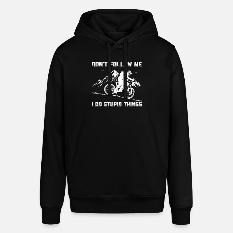 Crazy Mountainbiker VTT Ebiker - Cyclisme - Sweat à capuche SOUNDER Stanley/Stella Unisexe - noir