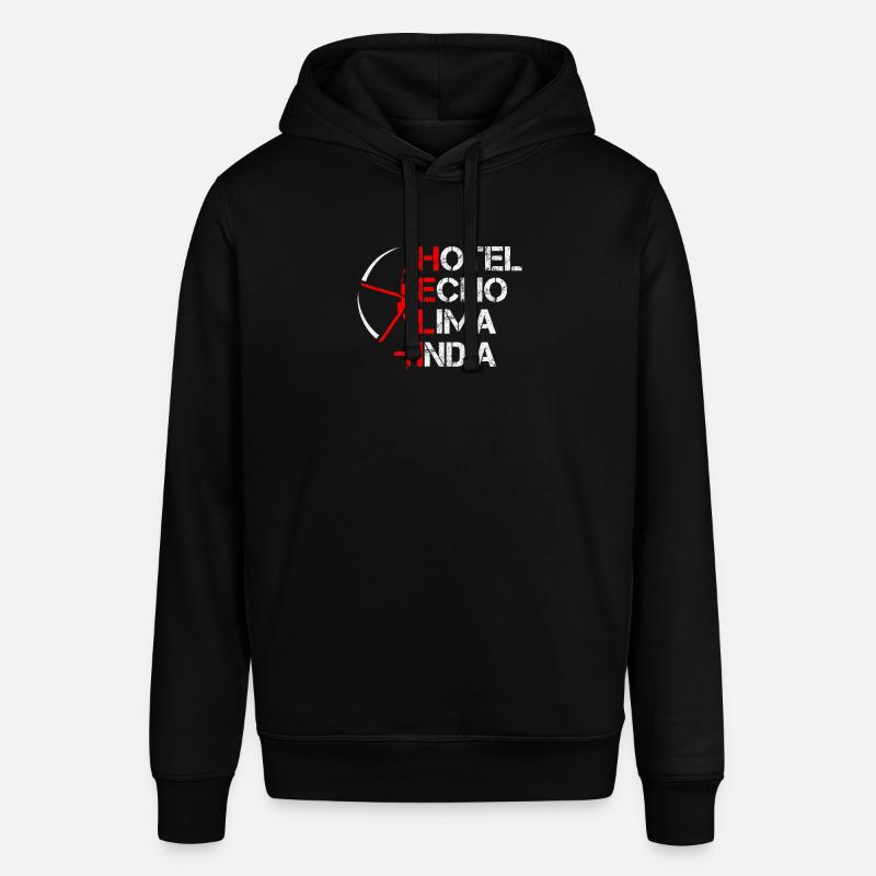 Hélicoptère pour pilotes d'hélicoptère - Sweat à capuche SOUNDER Stanley/Stella Unisexe - noir