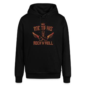 Musik aus Memphis, Musik aus Memphis tennessee, - Stanley/Stella Unisex Hoodie SOUNDER - Schwarz - Vorne - Alina (178cm) & Michal (187cm)