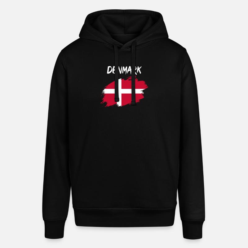 Drapeau danois drapeau drapeau danois - Sweat à capuche SOUNDER Stanley/Stella Unisexe - noir