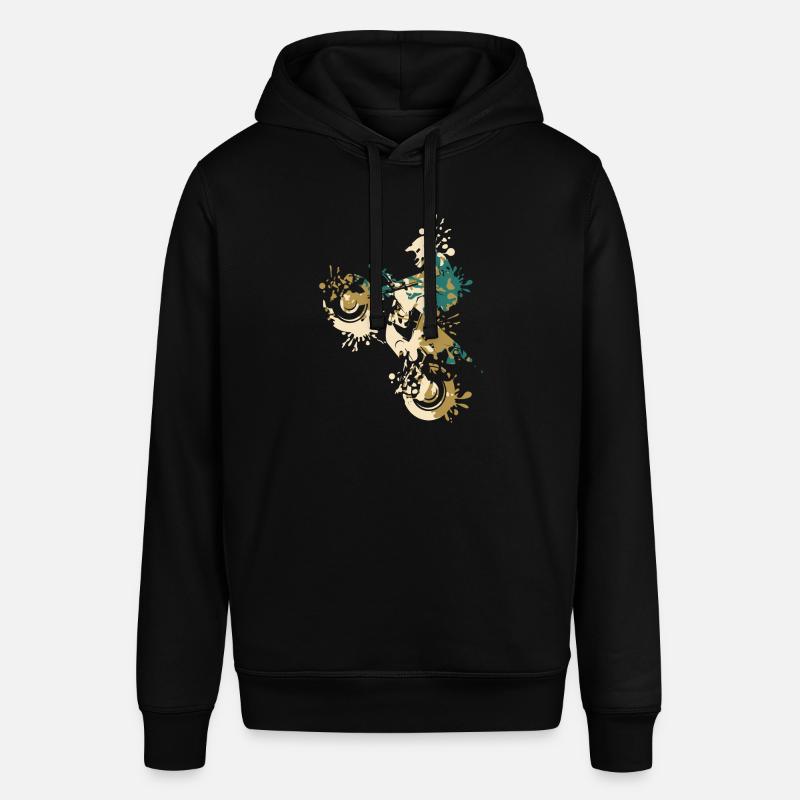 Éclaboussure de motocross - Sweat à capuche SOUNDER Stanley/Stella Unisexe - noir