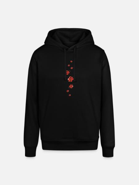 Ladybug costume gift - Stanley/Stella SOUNDER Unisex Hoodie - black