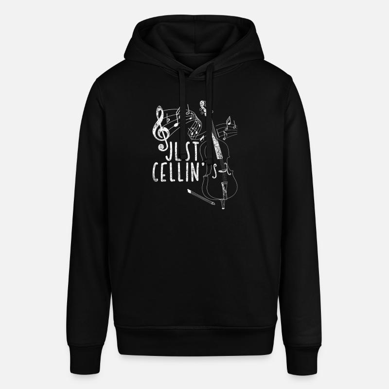 Instrument de violoncelle - Sweat à capuche SOUNDER Stanley/Stella Unisexe - noir