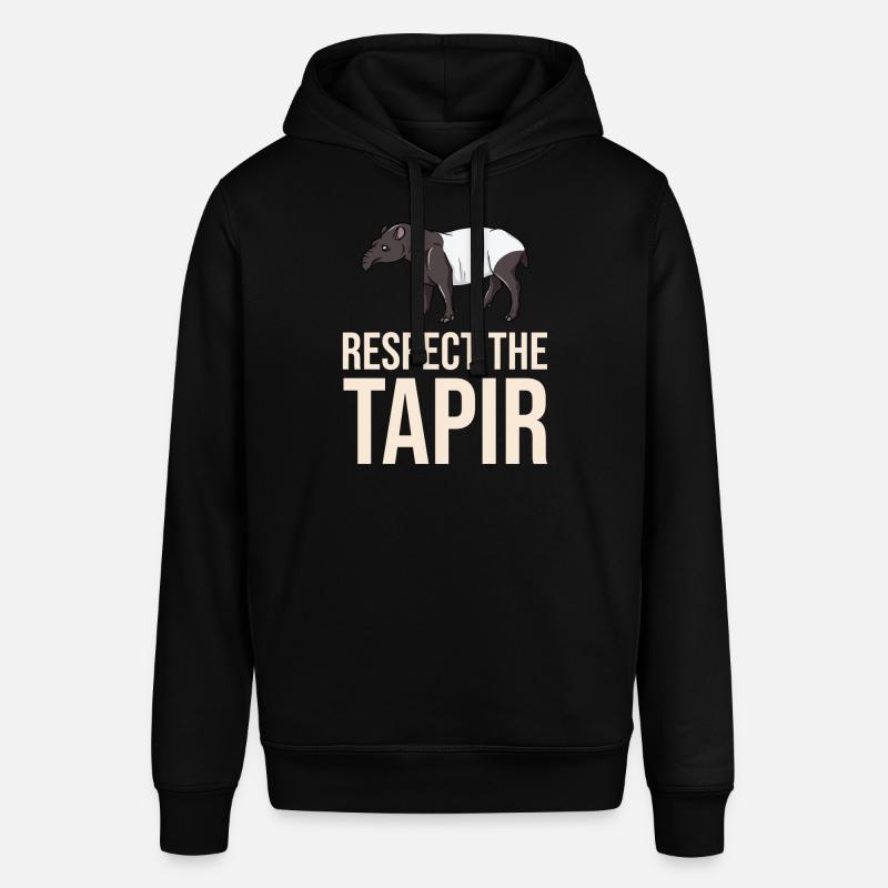 Tapir cheval bébé tapirus malais - Sweat à capuche SOUNDER Stanley/Stella Unisexe - noir