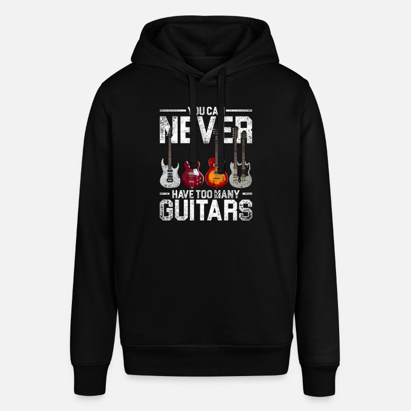 Guitariste guitariste - Sweat à capuche SOUNDER Stanley/Stella Unisexe - noir