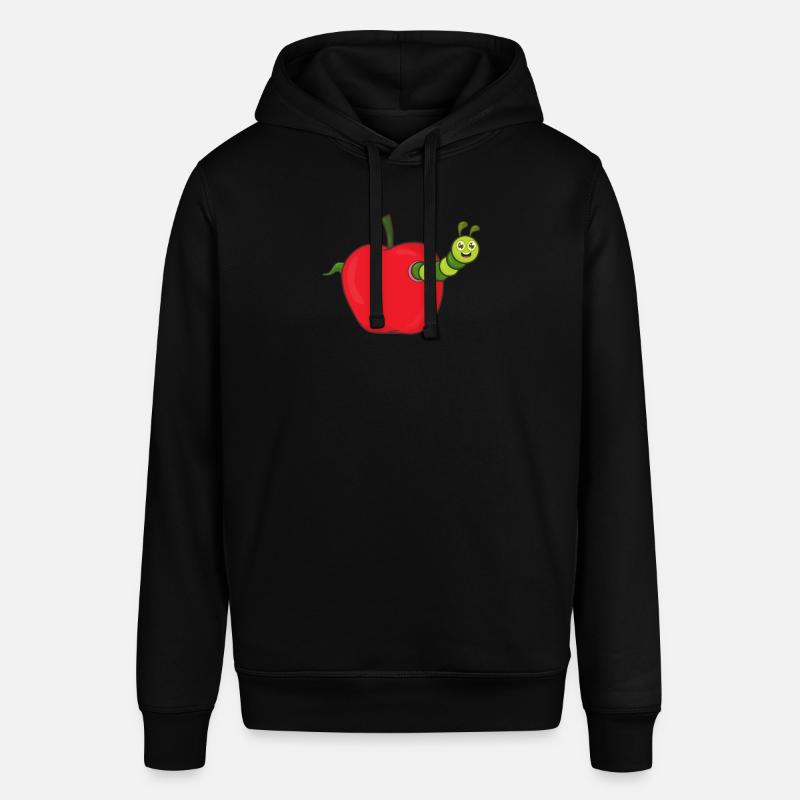 Pomme avec chenille - Sweat à capuche SOUNDER Stanley/Stella Unisexe - noir