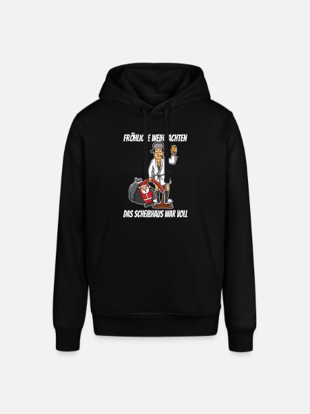 Schöne Bescherung - Frohe Weihnachten - Stanley/Stella Unisex Hoodie SOUNDER - Schwarz