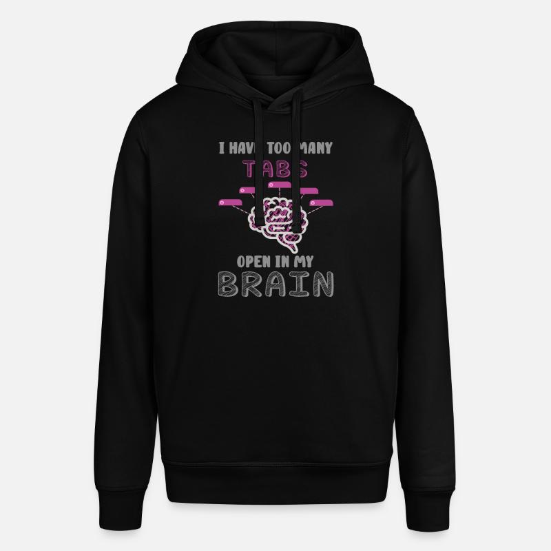 adhd, adhd öppen, kaffe, - Luvtröja SOUNDER unisex från Stanley/Stella - svart