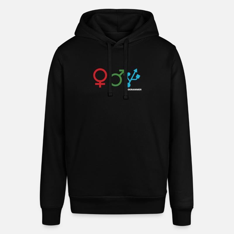 Programmieren von Entschlüsselungscodes Computertechniker - Stanley/Stella Unisex Hoodie SOUNDER - Schwarz