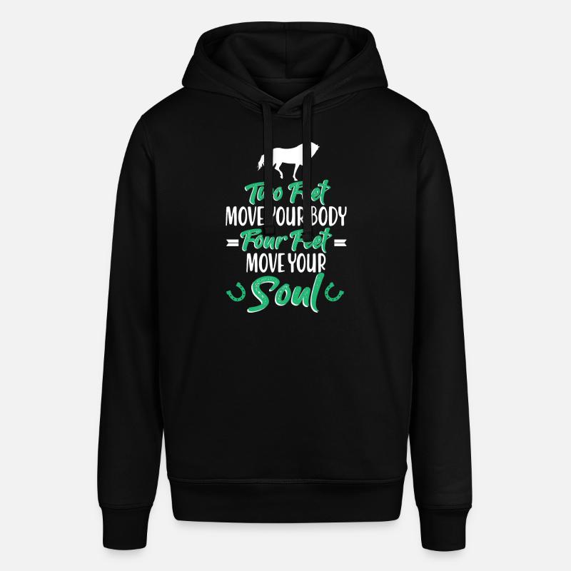 Cavalier Cavalier Chevaux - Sweat à capuche SOUNDER Stanley/Stella Unisexe - noir