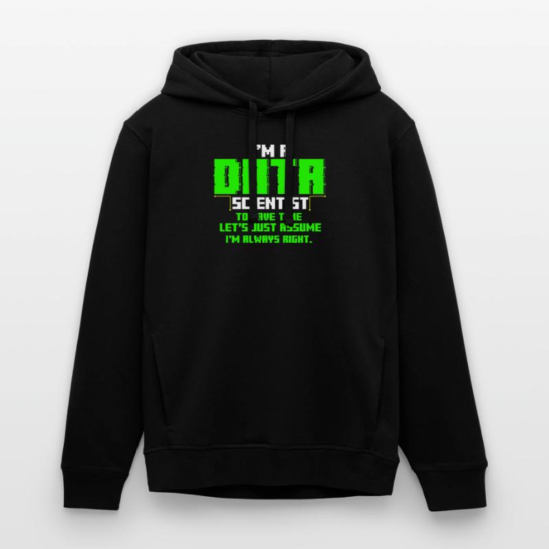 Data Scientist Engineer Nerd Analyst Gift Stanley/Stella SOUNDER Unisex Hoodie