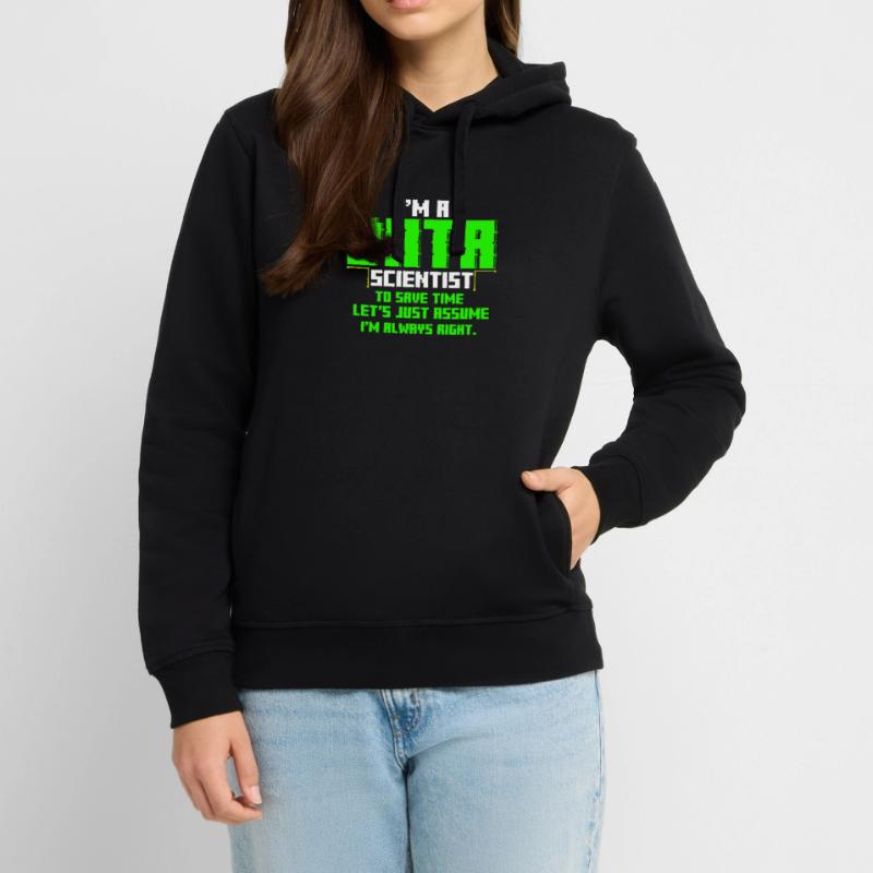 Data Scientist Engineer Nerd Analyst Gift Stanley/Stella SOUNDER Unisex Hoodie