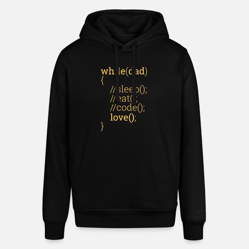 "While dad" | Vater, Programmierer - Stanley/Stella Unisex Hoodie SOUNDER - Schwarz